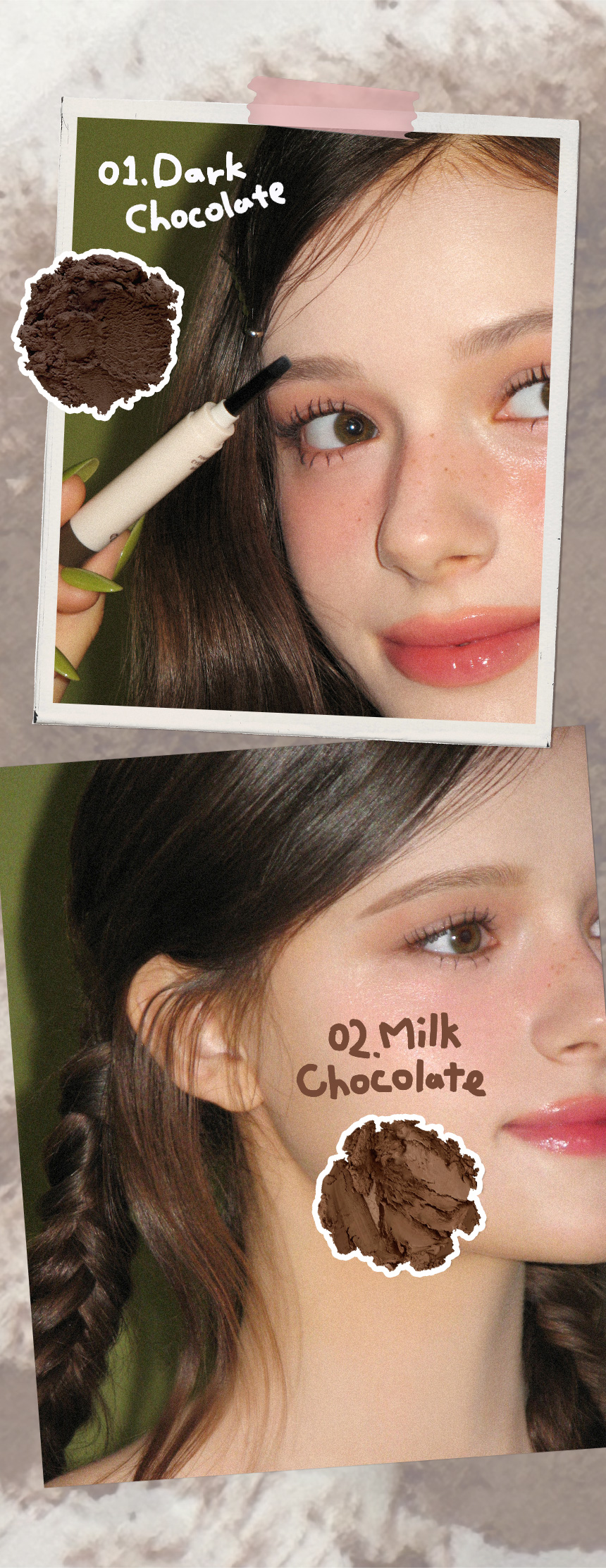 [2colors] AOU Pinpoint Eyebrow Balm 0.07 oz.(2g) detail 3