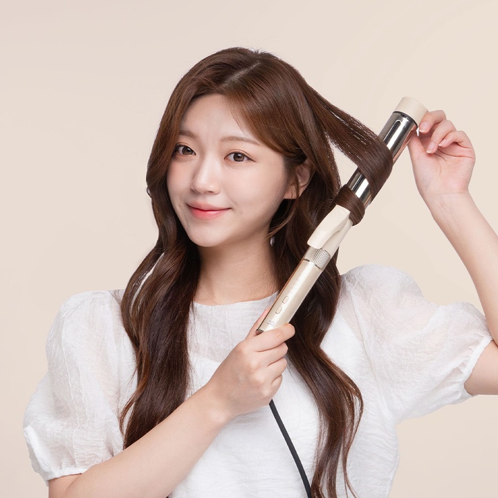 블링컬 봉고데기 36mm 아이롱 웨이브 고데기 전문가용 헤어 볼륨 고대기 집게 강도 조절_2