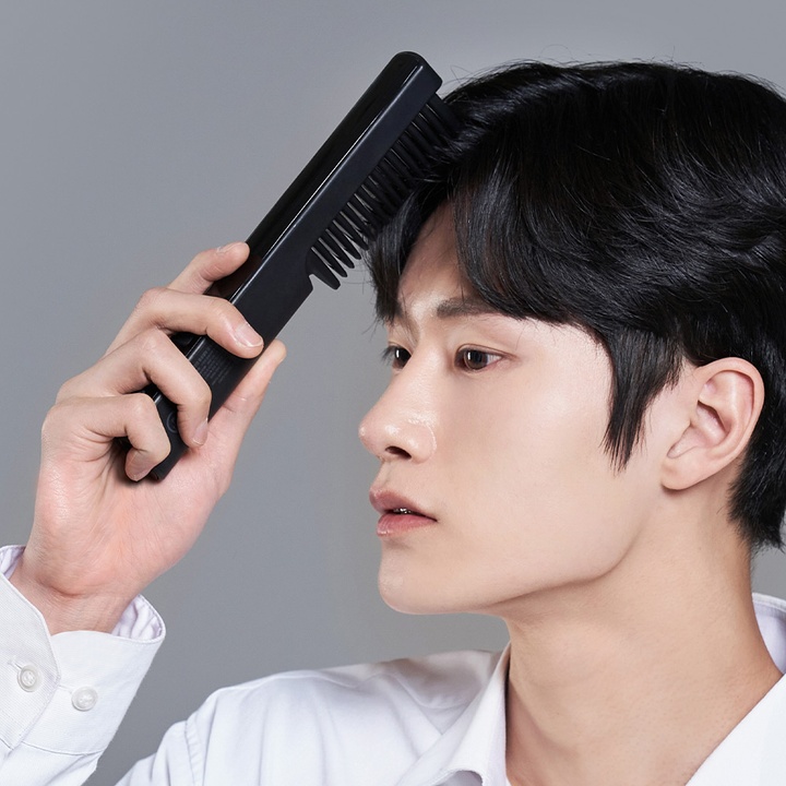 브러쉬 고데기 무선 미니 고데기_0