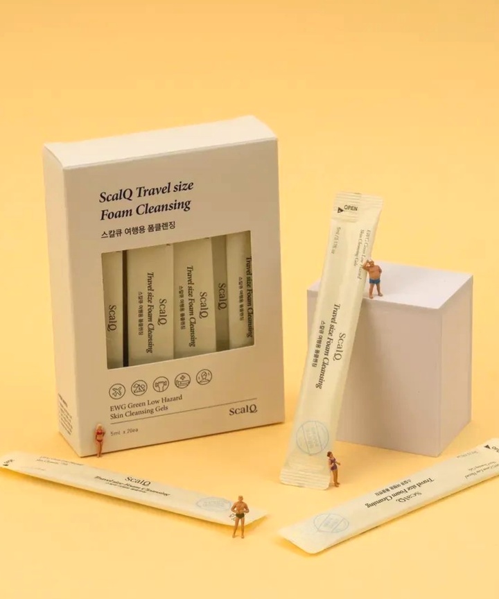 [여행용키트] 여행용 친환경 약산성 폼클렌징 5ml 20개입_0