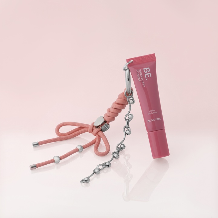 [최저가] 비건 플러피 플럼퍼 키링 (01 Sheer Rosy / 02 Mellow Peach)_0