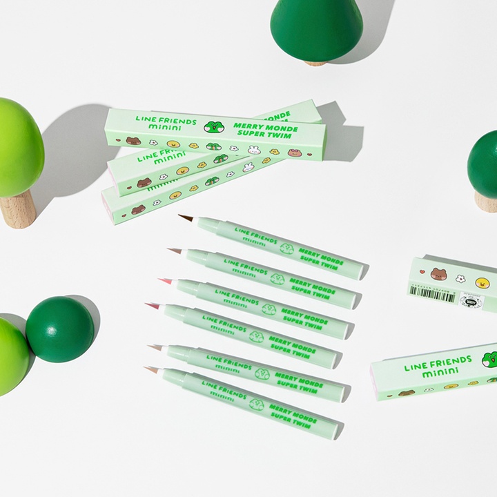 슈퍼트임 펜 아이라이너 (라인프렌즈 에디션)_0