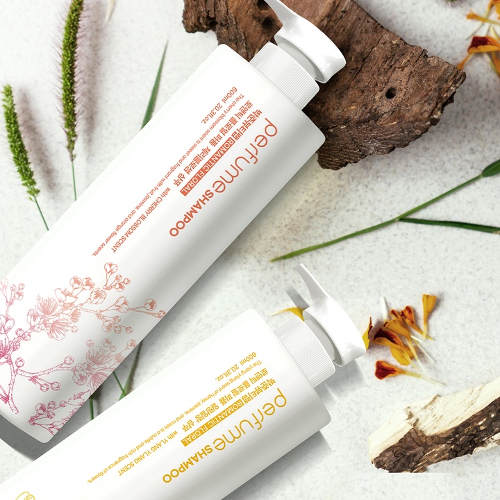 로맨틱 플로럴 퍼퓸 샴푸 600ml (일랑일랑,체리블라썸 택 1)_1