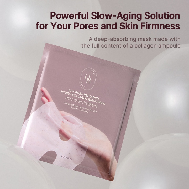 Pot Pore Peptamin Hydro Collagen Mask Pack_0