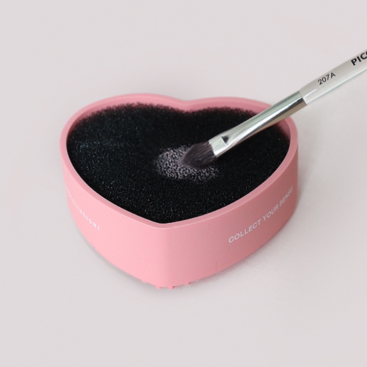 [PICCASSO COLLEZIONI] brush cleansing mat pink_1