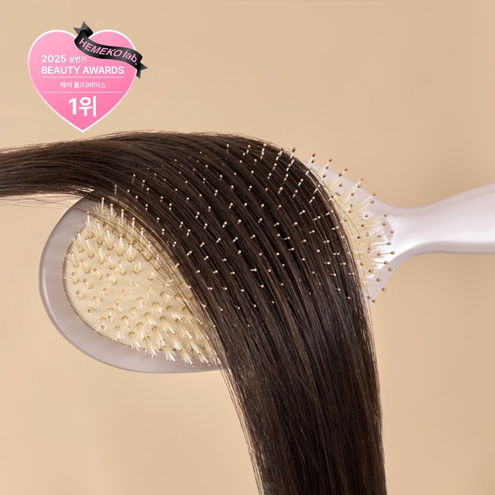 Silky Boar Bristle Hair Brush_2