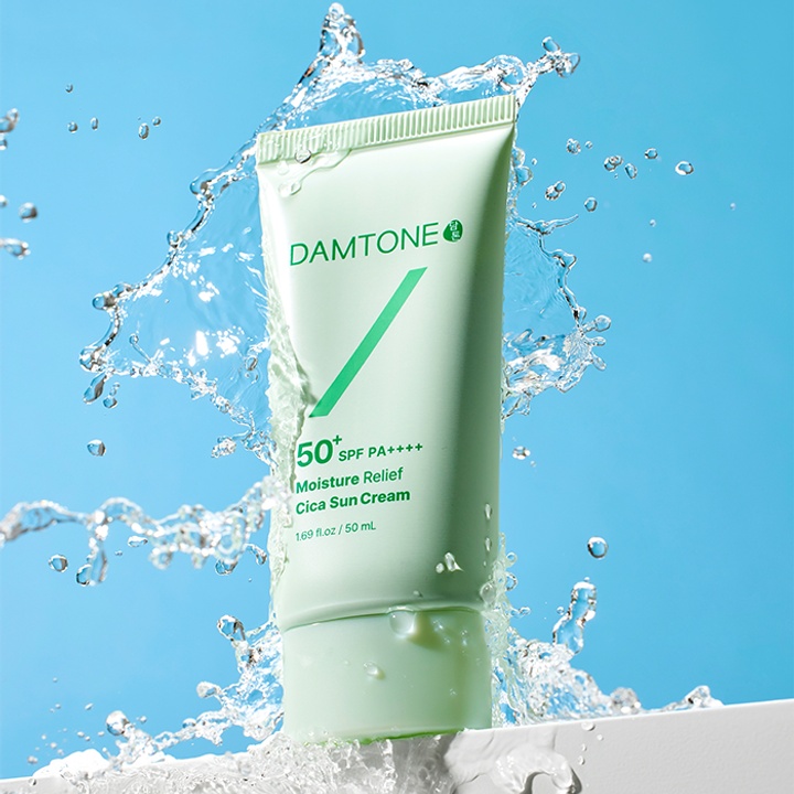 Damtone Moisture Relief Cica Sun Cream SPF50+ PA++++_0