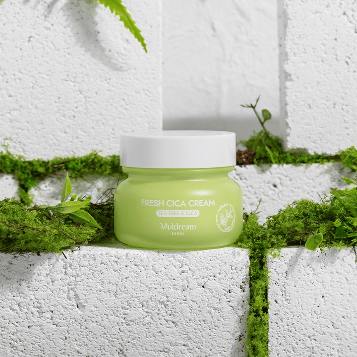 Vegan Green Mild Fresh Facial Cream_2