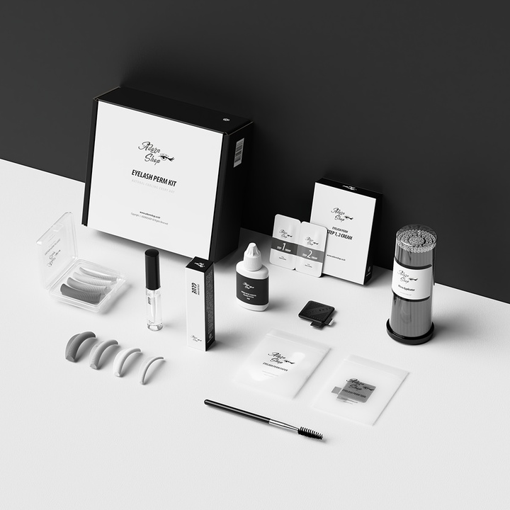 셀프 속눈썹 펌 키트 10회분 노글루 파마 세트_1
