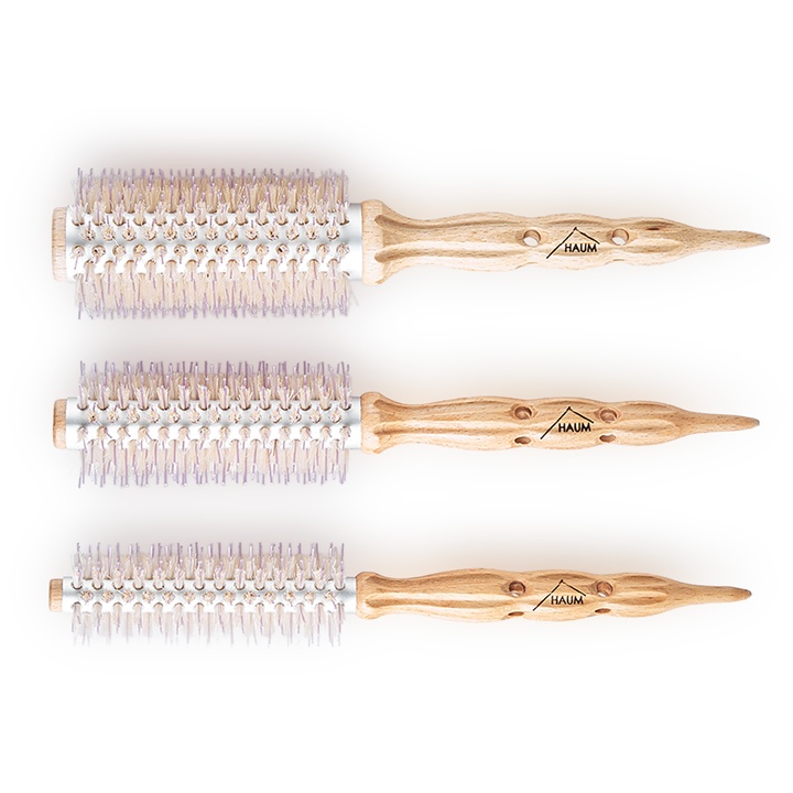 하움 열판 볼륨 드라이 중간 롤빗 브러쉬_1