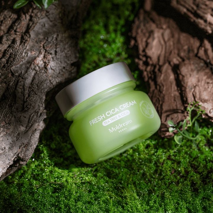 Vegan Green Mild Fresh Facial Cream_1