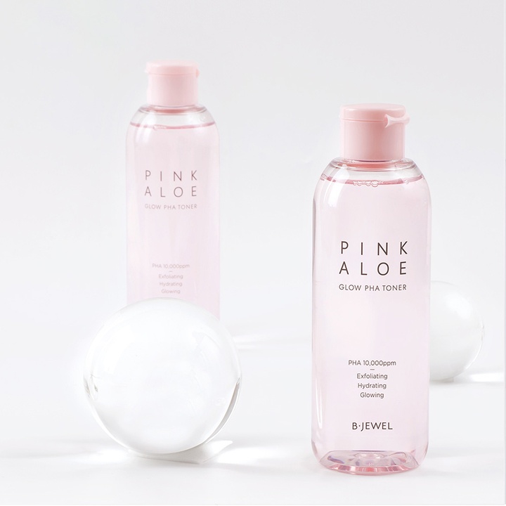 [단독최저가] 핑크알로에 유기농 저자극 글로우 파하 각질 제거 스킨 토너 200ml_5