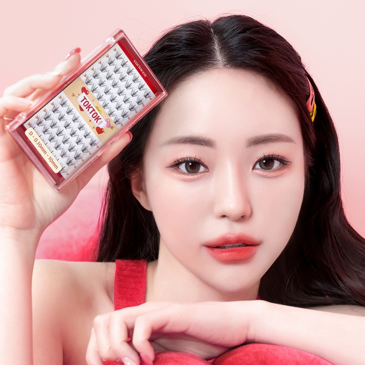 톡톡하라 큐피트 속눈썹 60pcs_0