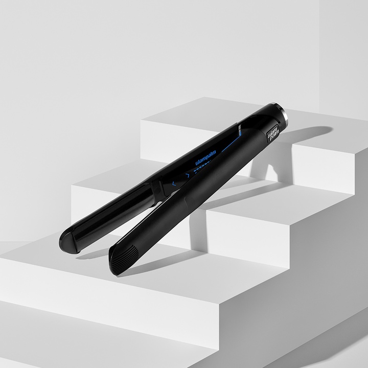 글램뮤즈 볼륨(GP202T) 퓨어블랙 볼륨고데기 미용실 고데기 프리볼트 매직기_0