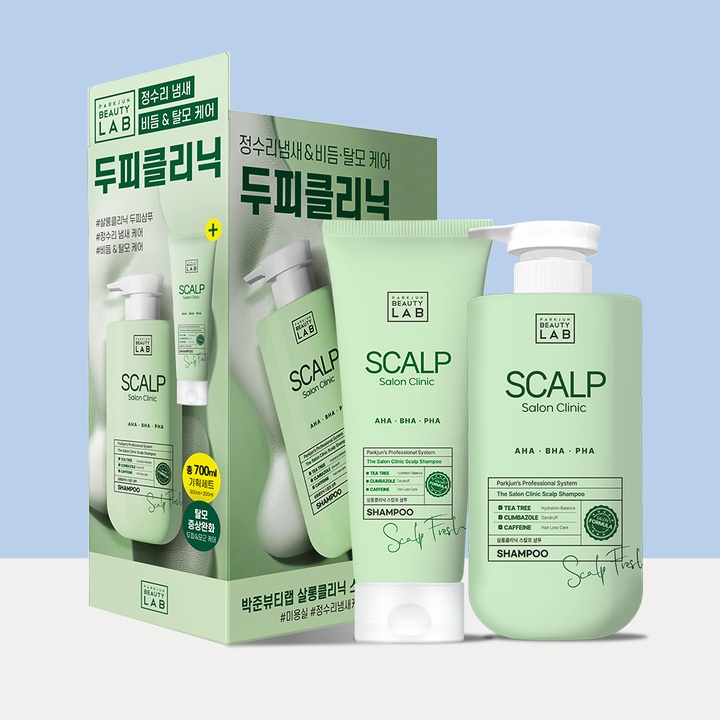 [기획세트] 살롱클리닉 스칼프 두피 샴푸 500ml+200ml_0