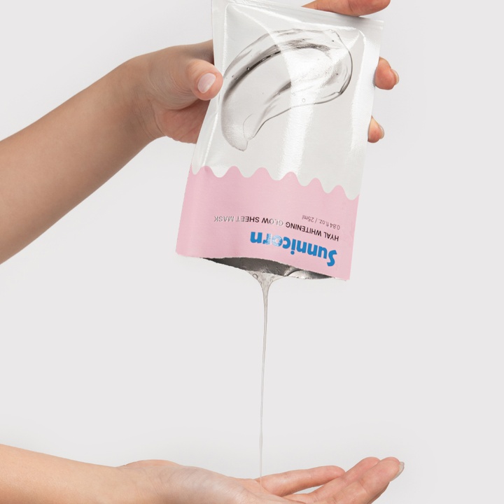 히알 화이트닝 글로우 시트마스크 1set (5매입)_2