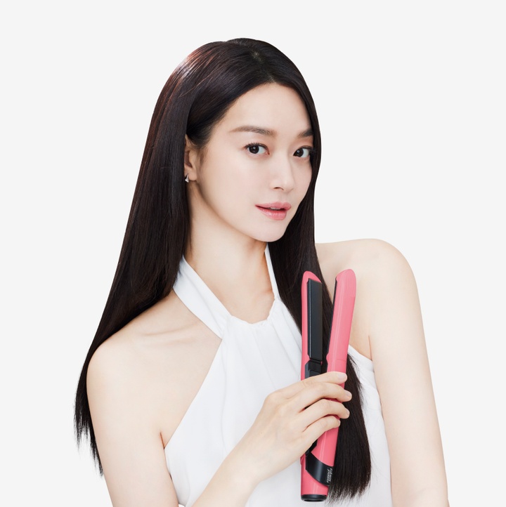 글램뮤즈 플랫(GP201T) 글램핑크 고데기 미용실 판고데기 프리볼트 매직기_0