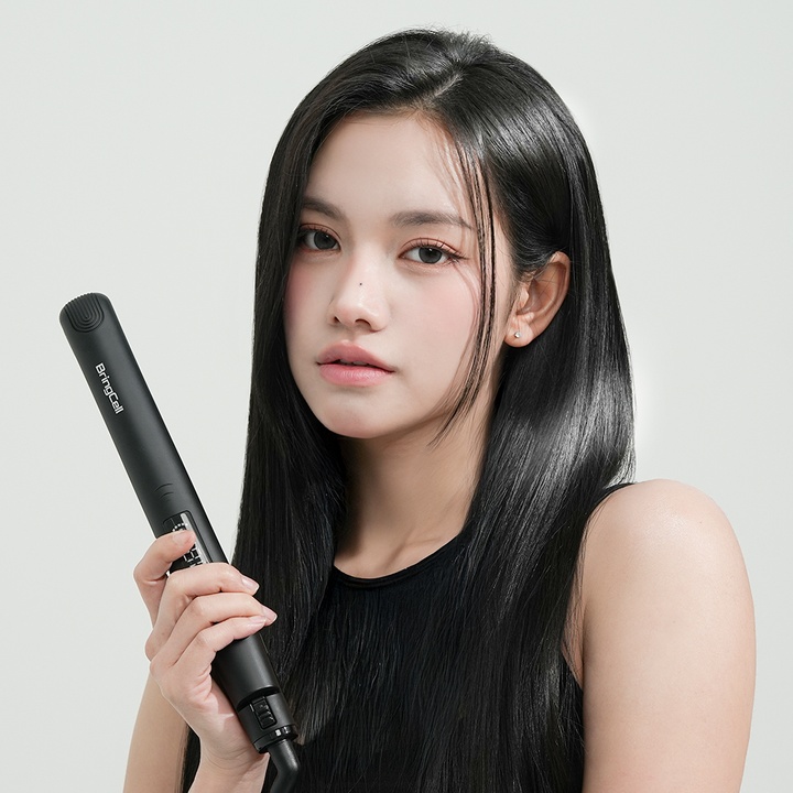 웨이브7 실크케어 티타늄판 매직 고데기 2color_0