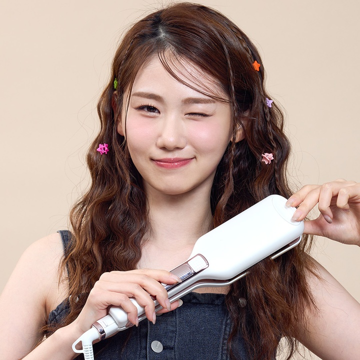 물결고데기 볼륨 웨이브 펌 히피펌 고데기_0