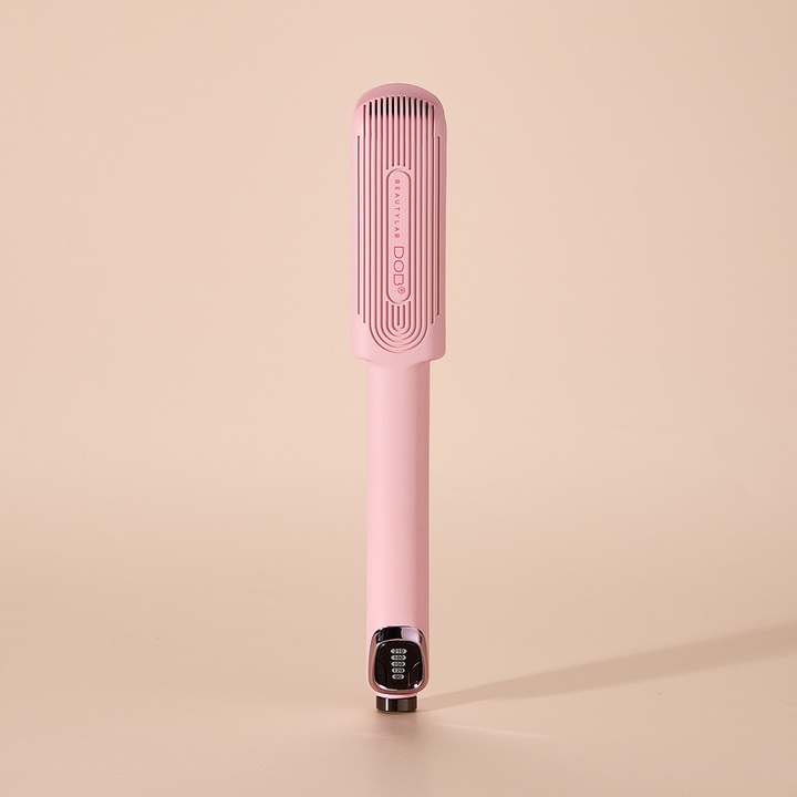 2W 러블리핑크 넓은판고데기 프리볼트 곱슬머리 여신머리 전문가용 매직기_0