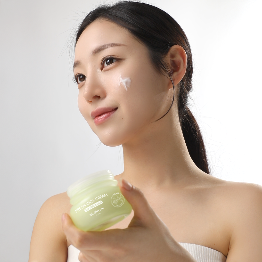 Vegan Green Mild Fresh Facial Cream