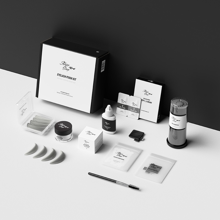 셀프 속눈썹 펌 키트 10회분 노글루 파마 세트_2