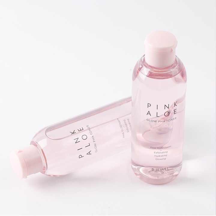 [단독최저가] 핑크알로에 유기농 저자극 글로우 파하 각질 제거 스킨 토너 200ml_4