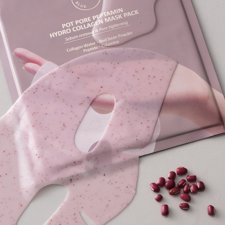 Pot Pore Peptamin Hydro Collagen Mask Pack_1