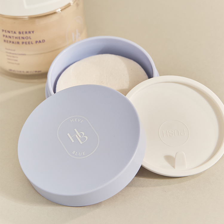 double lock refill container+biodegradable sheet pad 10 pcs