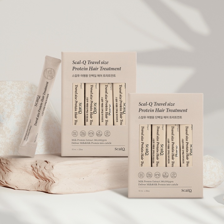 여행용 친환경 단백질 헤어 트리트먼트 10ml 20개입_1