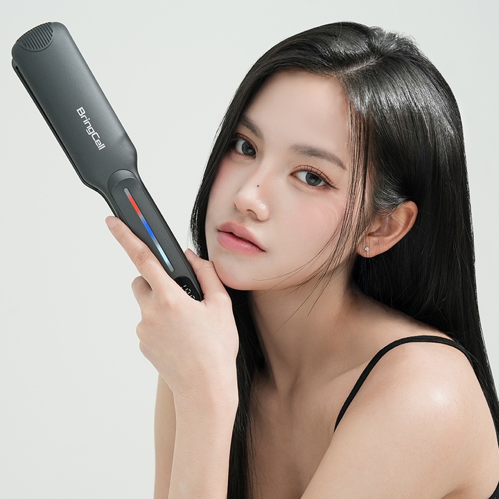 웨이브9 와이드형 전문가용 매직기 판고데기 (세라믹/티타늄)_1