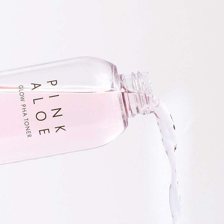 [단독최저가] 핑크알로에 유기농 저자극 글로우 파하 각질 제거 스킨 토너 200ml_6