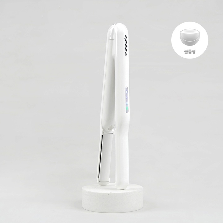 [무선고데기] GP244CV 볼륨 화이트 휴대용 언제 어디서나 자유롭게_0