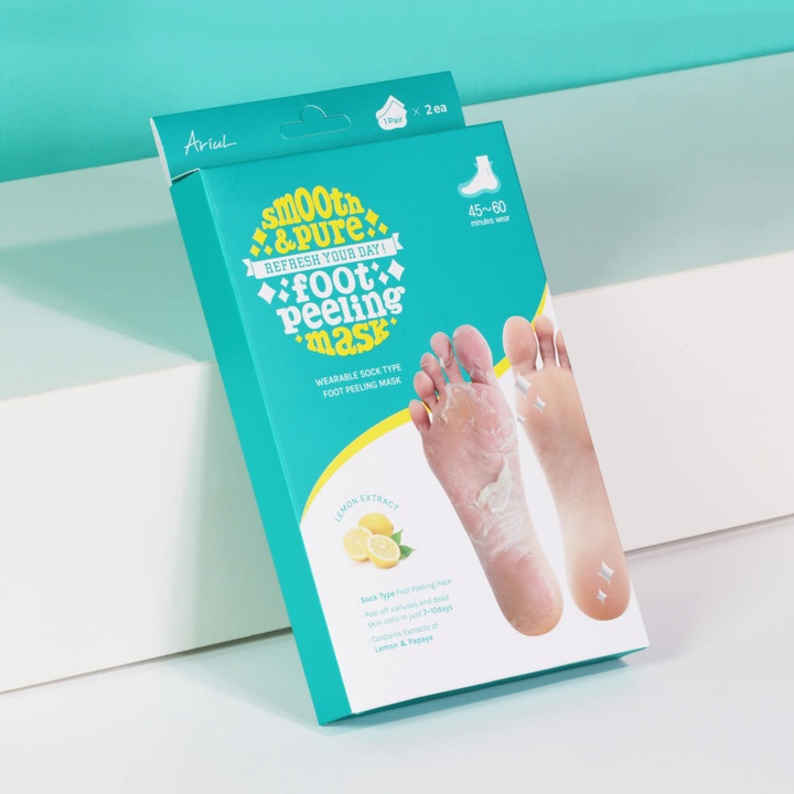 스무스 앤 퓨어 풋 필링 마스크 팩 2매입_0