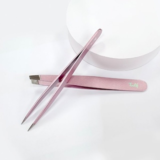 Pink Tweezers Set