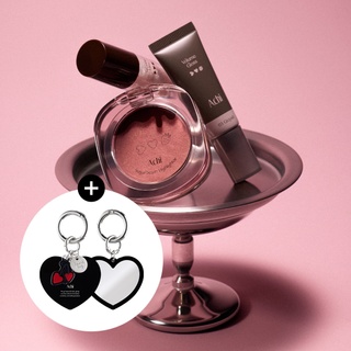 02 시에나 + 01 스노우 글리츠 + 슈가빔 하이라이터 01 하트 베리