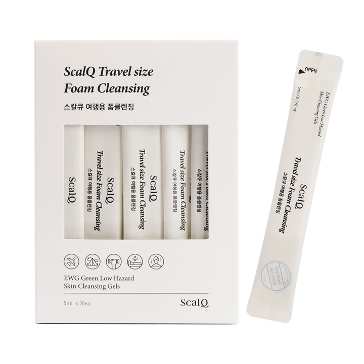 [여행용키트] 여행용 친환경 약산성 폼클렌징 5ml 20개입_3