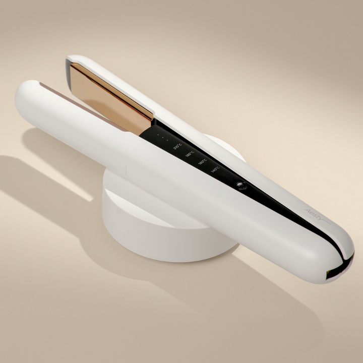 크래들 화이트 고데기 충전기 받침대_2