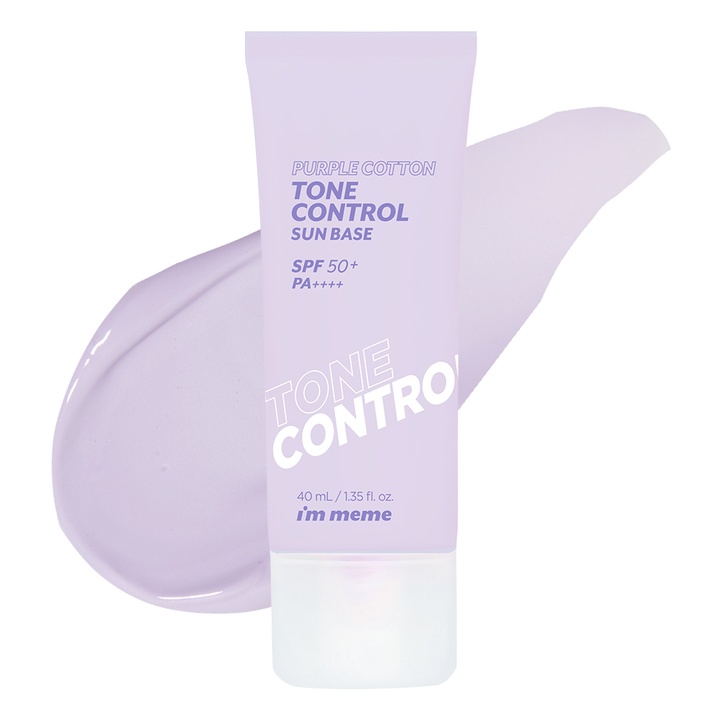 PURPLE COTTON TONE CONTROL SUN BASE_0