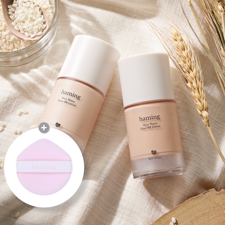 맑은 쌀뜨물 비비 로션 (2color)(+퍼프)_1