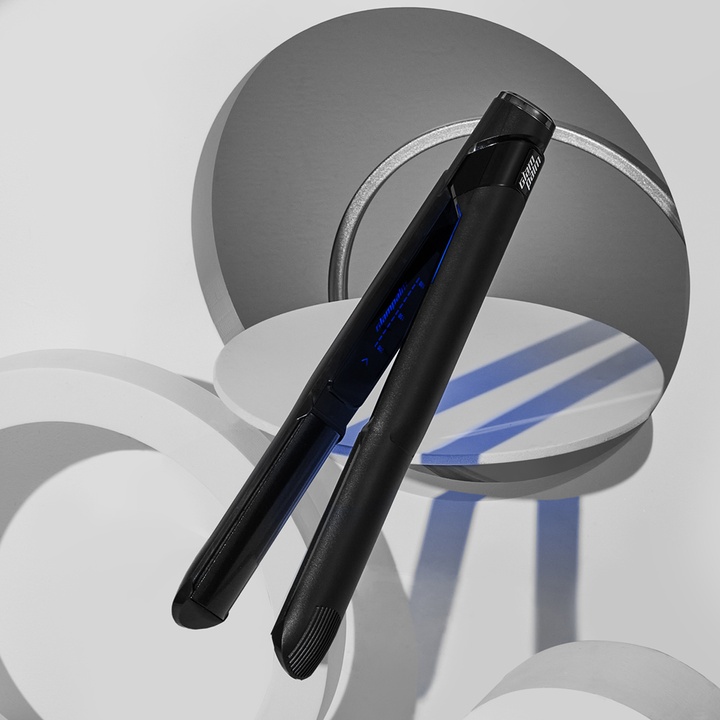 글램뮤즈 볼륨(GP202T) 퓨어블랙 볼륨고데기 미용실 고데기 프리볼트 매직기_0