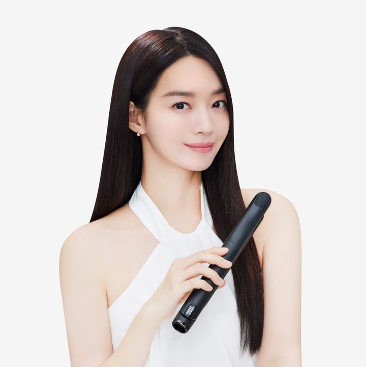 글램뮤즈 플랫(GP201T) 퓨어블랙 고데기 미용실 판고데기 프리볼트 매직기_0