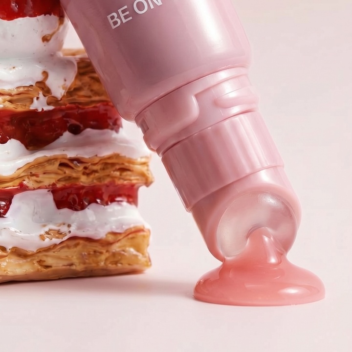 [최저가] 비건 플러피 플럼퍼 키링 (01 Sheer Rosy / 02 Mellow Peach)_4