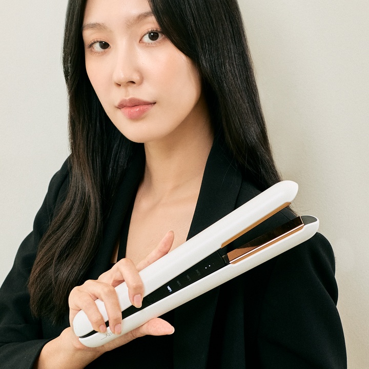 [세트기획] 무선 헤어 스트레이트너 화이트 티타늄 + 크래들 패키지_6