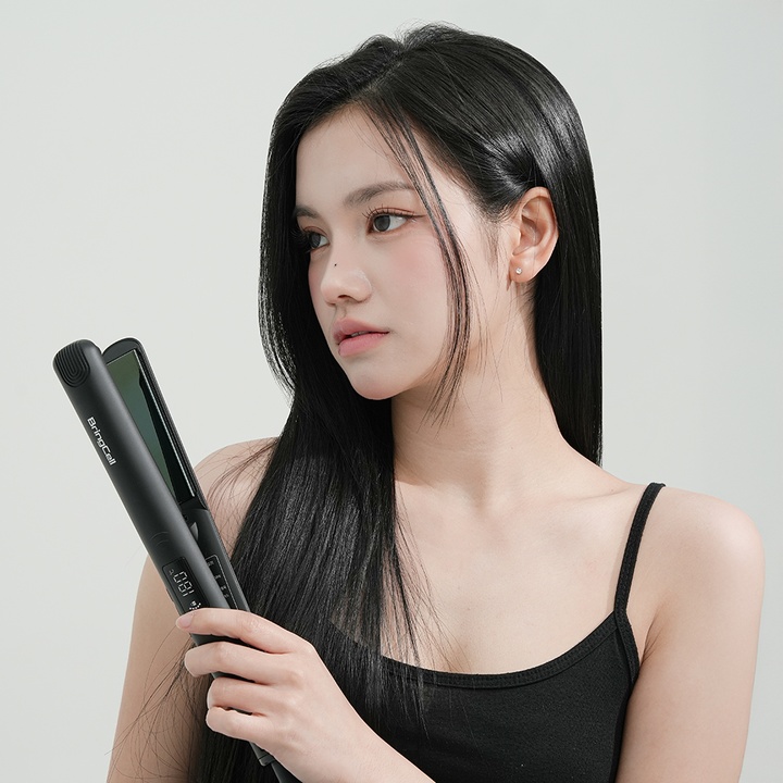 웨이브7 실크케어 티타늄판 매직 고데기 2color_2