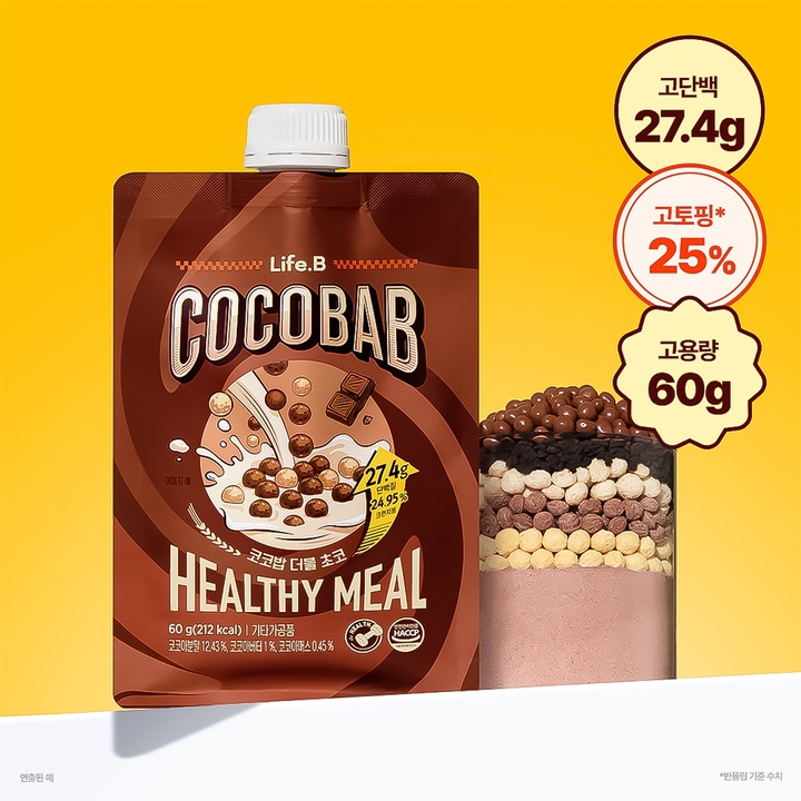 코코밥 더블 초코 60g X 7개입 COCOBAB_0