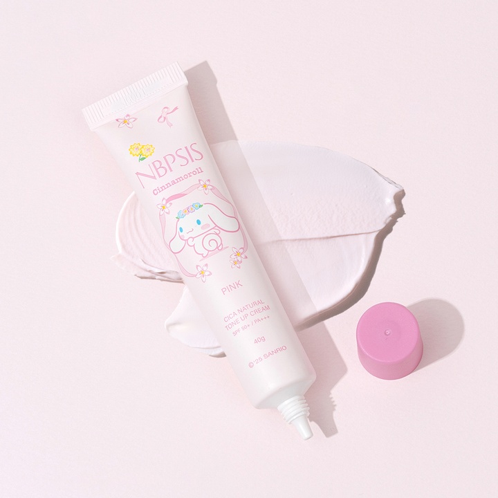 시나모롤 시카 네추럴 톤업 선크림 핑크_0