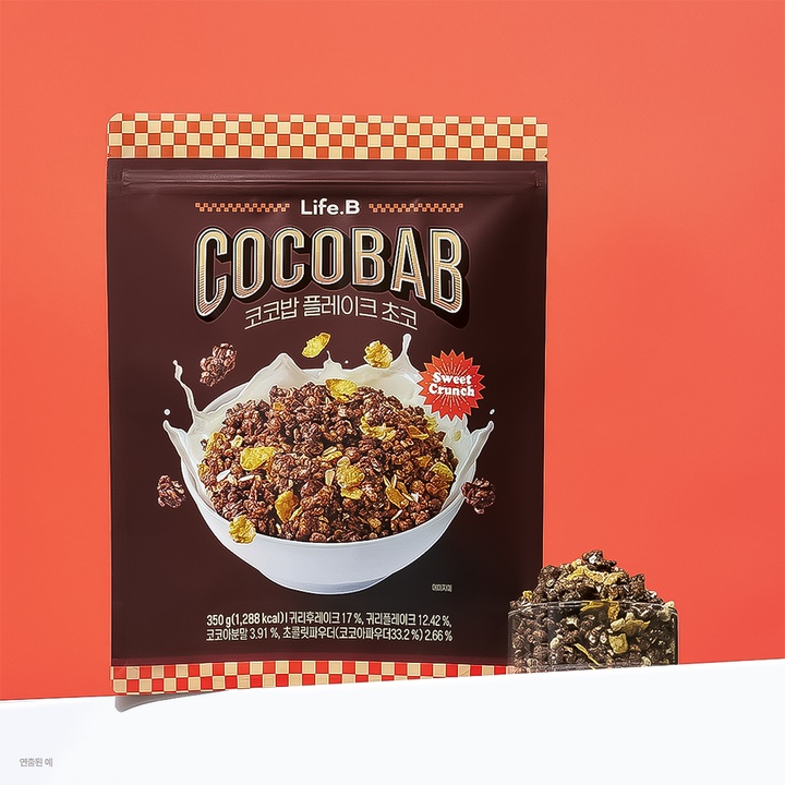 코코밥 플레이크 초코 350g_0