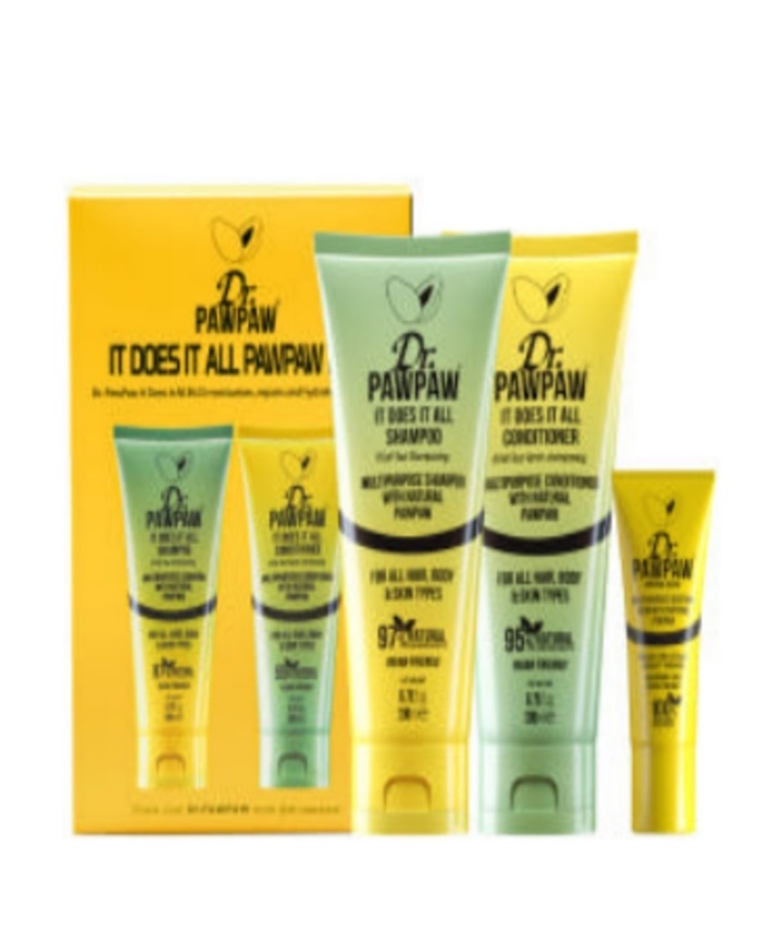 포포 올인원 세트 (샴푸+컨디셔너+미니 오리지널밤 10ml)_0