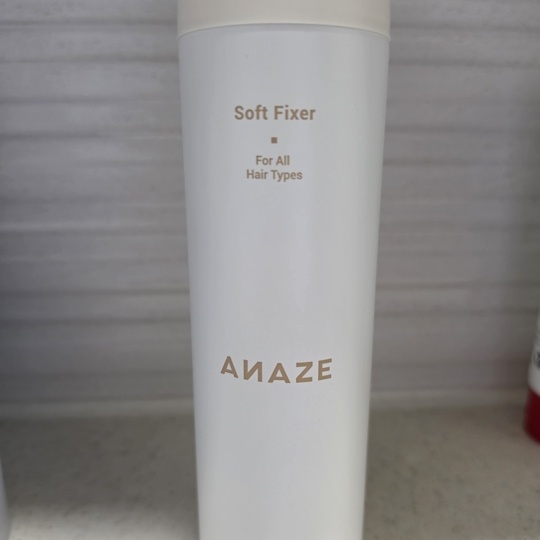 When styling, I like to spray a little to set my h...